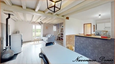 Maison 4 chambres avec sous-sol complet sur un terrain de 1 800 m² - 199 500€