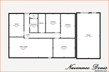  À deux pas des commodités - Maison de plain-pied 90m² - 171.000€