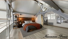 Rouen rive droite – Loft de caractère de 127 m² à deux pas du Vieux-Marché