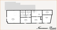 Maison de charme avec 5 chambres proche des commerces et des écoles – 200 000€