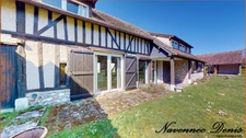 À La Saussaye - Longère 130m² viable de plain-pied, 5 chambres, 264.000€