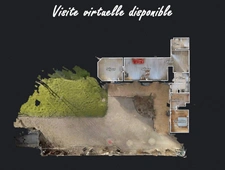 Normande de 144m², 7 pièces, 3 chambres et un bureau, 250.000€