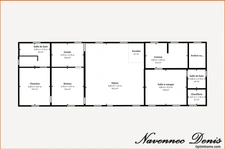Belle demeure normande de 200m², 5 chambres, 4 salle d'eau et un bureau, 339 000 €