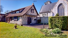À La Saussaye - Longère 130m² viable de plain-pied, 5 chambres, 264.000€