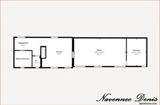 Maison de charme avec 3 chambres et garage proche du centre-ville et des écoles – 220 000€