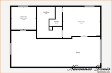 Maison de plain-pied surélevé – 2 chambres – Sous-sol complet – Jardin 600 m² – Louviers centre