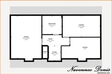 Maison 4 chambres avec sous-sol complet sur un terrain de 1 800 m² - 199 500€