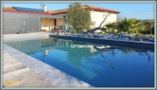 Elegante maison contemporaine + piscine proche de la ROCHE CHALAIS (24) 
