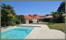 Maison contemporaine avec piscine, appartement indépendant et vaste terrain arboré