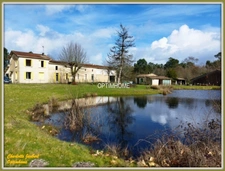 ensemble de 2 maisons+ dependances + grand terrain + étang 