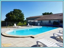  grande maison + gite à vendre 10 pièces Proche de BARBEZIEUX SAINT HILAIRE (16)