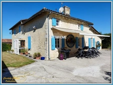  grande maison + gite à vendre Proche de BARBEZIEUX SAINT HILAIRE (16)