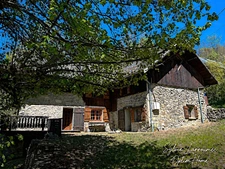 ALBIEZ-LE-JEUNE - MAISON INDIVIDUELLE EN PIERRE - GRAND TERRAIN - VUE PANORAMIQUE MONTAGNES