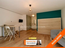 Appartement T1 - Vendu meublé - Terrasse - Ligne 5 Tramway - Parc Montcalm