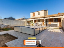 Maison individuelle 83 m² - 4 pièces - 3 chambres - Terrain de 300 m2 - Piscine - Garage