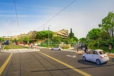 Garage - Collines d'Estanove - Ligne 5 Tramway - Ligne 17 Bus