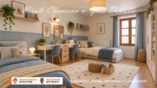 ISSOIRE 63500 – MAISON DE VILLE 88 M² RÉNOVÉE – 2 CHAMBRES – GARAGE – REVENU LOCATIF - 179 000€