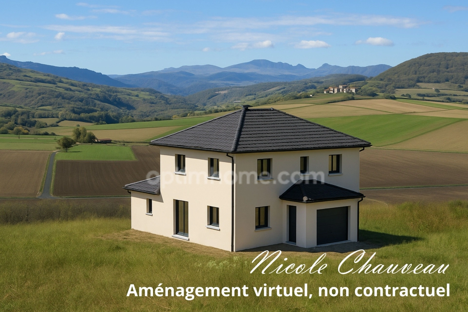 Terrain Constructible Viabilisé – 1001 m² – Pardines / Issoire · 107 000 €