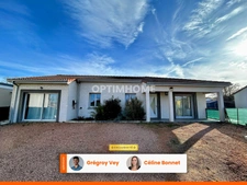 Maison de plain-pied récente  – 104 m² – 3 chambres + bureau.