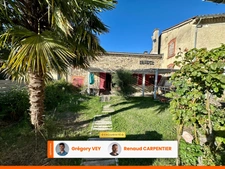 Maison en Pierre - 4 chambres - 169 m² - Jardin - Garage - Dépendances à RAVEL
