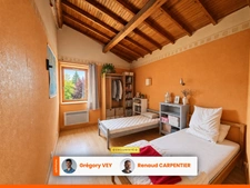 Maison en Pierre - 4 chambres - 169 m² - Jardin - Garage - Dépendances à RAVEL