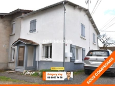 Maison 3 pièces - 55 m2 - Garage et Cour - PESCHADOIRES (63)