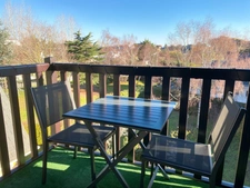 Studio Meublé avec Balcon – À 500 m de la Plage – Tourgeville