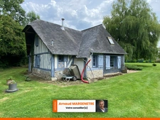 Maison Normande avec pature et box pour chevaux - secteur Pont l'Evêque