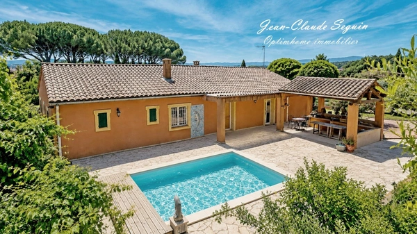 MERINDOL (84) | Maison de plain pied de 168 m² habitables avec 2 gîtes sur un terrain de 870 m² avec piscine