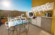 SALON-DE-PROVENCE (13) : T5 (3 chambres) de 129 m² avec terrasse plein sud et garage privatif en sous-sol 