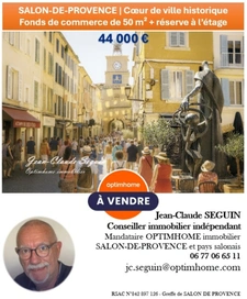 SALON-DE-PROVENCE - Centre historique piéton | Fonds de commerce à vendre