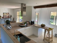 Belle Maison lumineuse de 138 M2 en bon état pas de travaux à prévoir sur un terrain de 6200 M2 à 12mn de pont L'Evêque