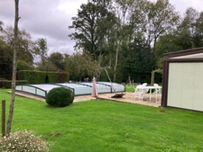 Maison en colombage avec piscine couverte et dépendances Bonneville la Louvet