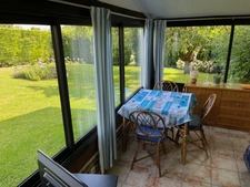 Maison de caractère de 247 M2 avec un gîte de 35 M2 sur un terrain d'environ 4400 M2 entre Deauville et Honfleur et à 1km de la plage de Villerville