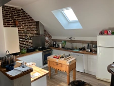 Maison de caractère de 247 M2 avec un gîte de 35 M2 sur un terrain d'environ 4400 M2 entre Deauville et Honfleur et à 1km de la plage de Villerville