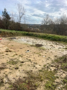 Terrain à vendre viabilisé de plus de 2100 M2 vue dégagé au calme Bonneville la louvet