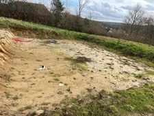 Terrain à vendre viabilisé de plus de 2100 M2 vue dégagé au calme Bonneville la louvet
