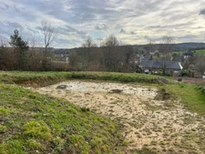 Terrain à vendre viabilisé de plus de 2100 M2 vue dégagé au calme Bonneville la louvet