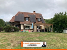 Belle Maison lumineuse de 138 M2 en bon état pas de travaux à prévoir sur un terrain de 6200 M2 à 12mn de pont L'Evêque