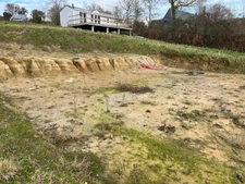 Terrain à vendre viabilisé de plus de 2100 M2 vue dégagé au calme avec un mobil home Bonneville la louvet