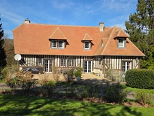 Propriété à vendre avec une maison de 157 M2 et une annexe à rénover de 86 M2 BLANGY LE CHATEAU (14)