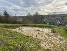 Terrain à vendre viabilisé de plus de 2100 M2 vue dégagé au calme Bonneville la louvet