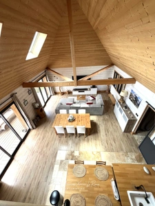  Maison coup de coeur en ossature bois de 168 M2 4 chambres Beaux volumes et au calme