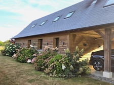  Maison coup de coeur en ossature bois de 168 M2 4 chambres Beaux volumes et au calme