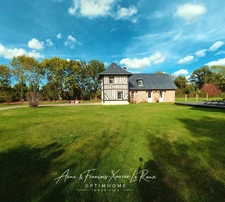 Maison de charme de 100 M2, 5 pièces 3 chambres avec une piscine et annexe sur un terrain de 4700 M2 à BONNEVILLE LA LOUVET (14)
