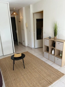 Studio meublé tout équipé avec grande terrasse 