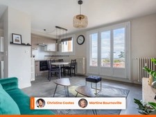 CHAMALIERES : T2 LUMINEUX AVEC BALCON ET VUE DEGAGEE