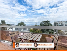 CHAMALIERES : T2 LUMINEUX AVEC BALCON ET VUE DEGAGEE