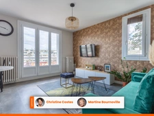 CHAMALIERES : T2 LUMINEUX AVEC BALCON ET VUE DEGAGEE