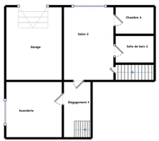 CHAMALIERES : Maison 3 chambres + T1 indépendant – jardin – garage